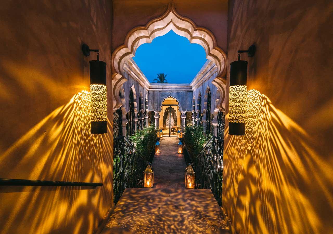 Palais Namaskar Hotell Ouled Jelal Exteriör bild